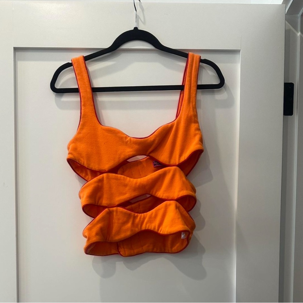 Tyler Mcgillivary Ginny Wavy Cutout Tank Top